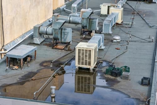 When a leaking roof causes water damage in your home or business, call 708-381-AQUAPRO.