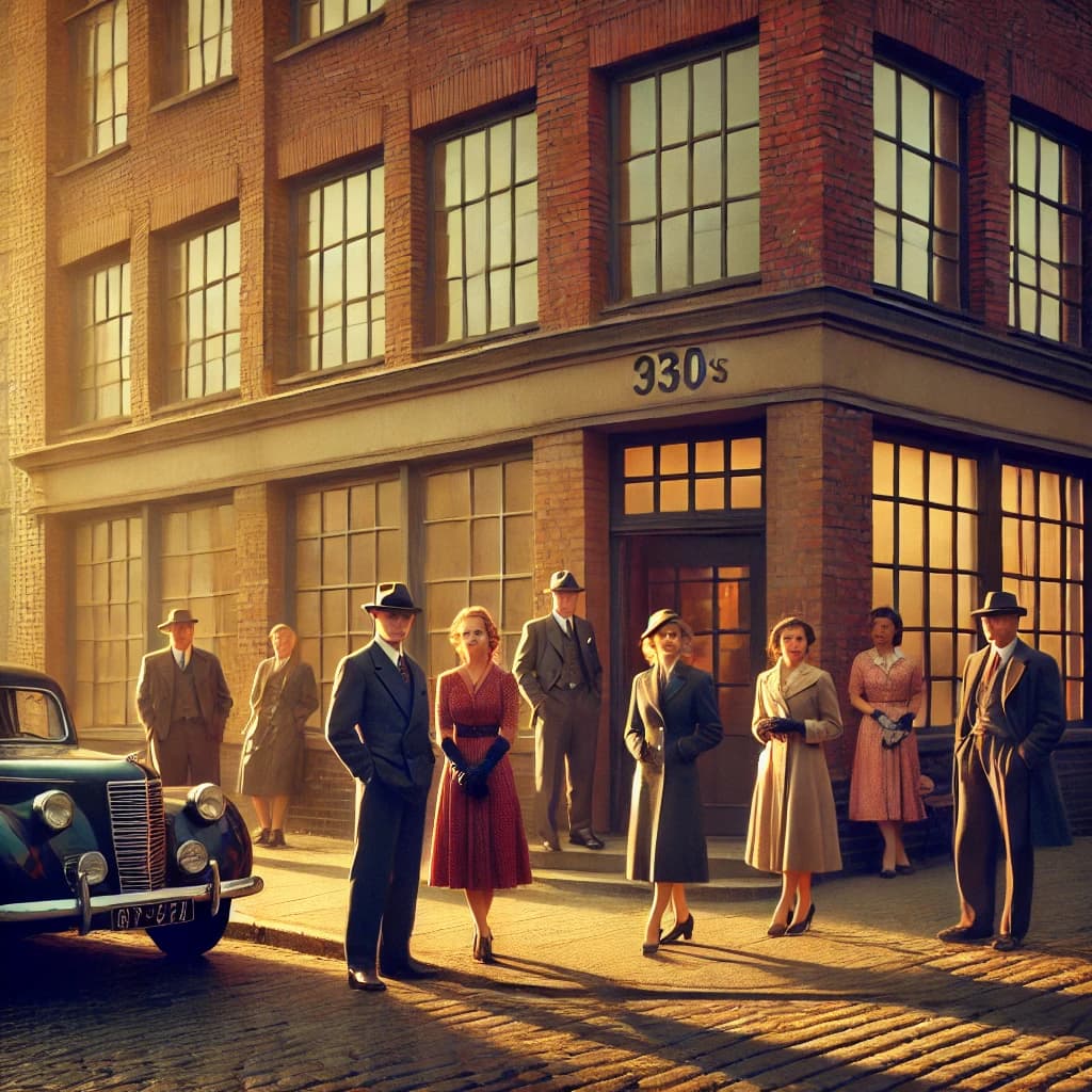 Vintage photo in front of AquaRestorePro HQ